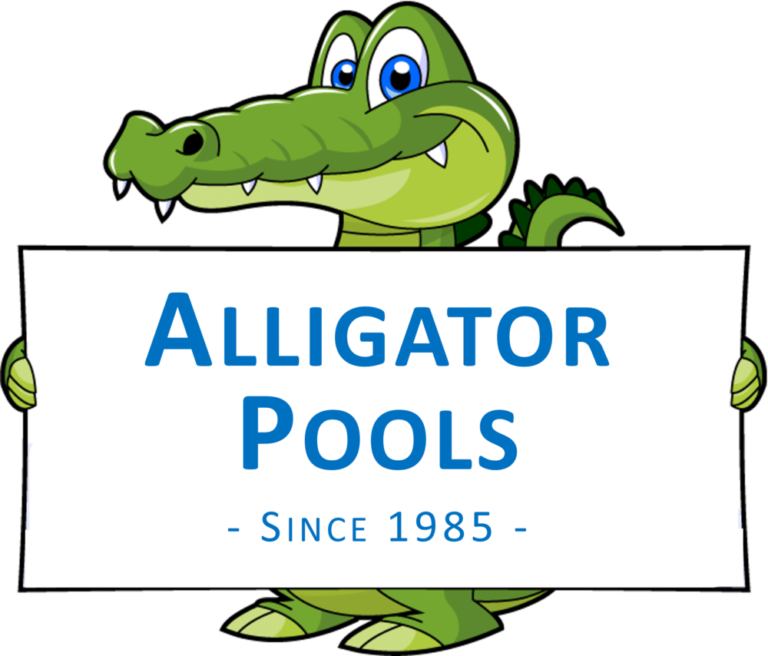 alligator-pools-logo-alligator-holding-a-sign