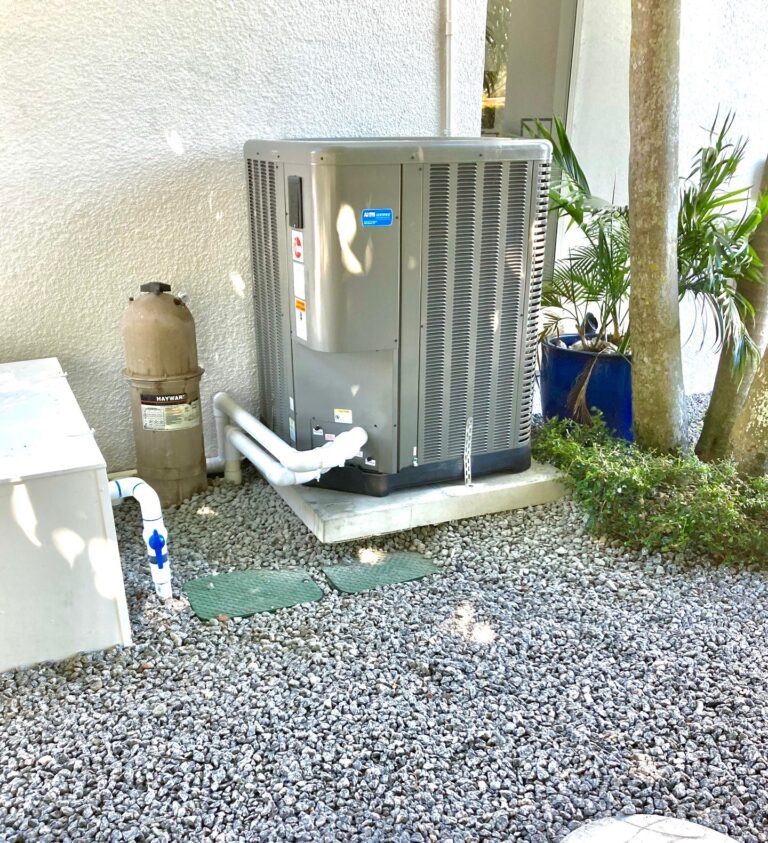 pool heater installation