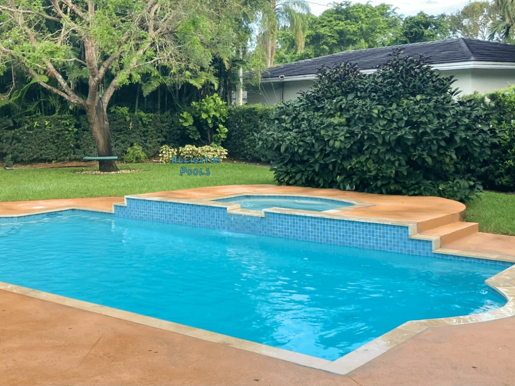 pool resurfaced in florida by alligator pools